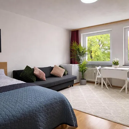 Quiet&modern Near Tram&river Lech Apartment Augsburg